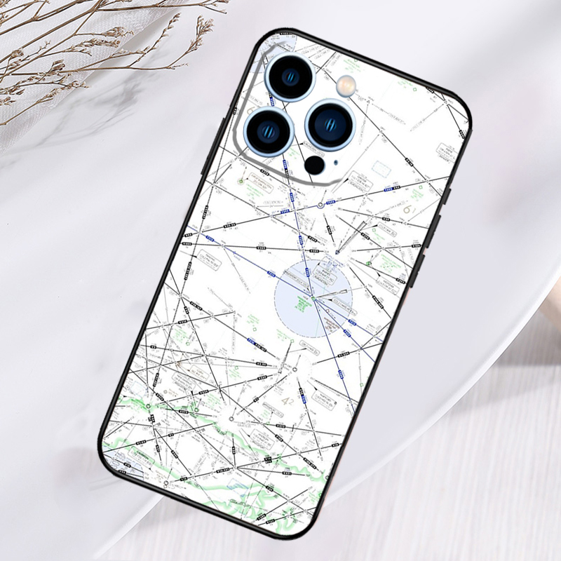 항공 차트 액세서리 공항 휴대폰 케이스 아이폰 17 프 - Phone Cases Aviation 리뷰 및 가격