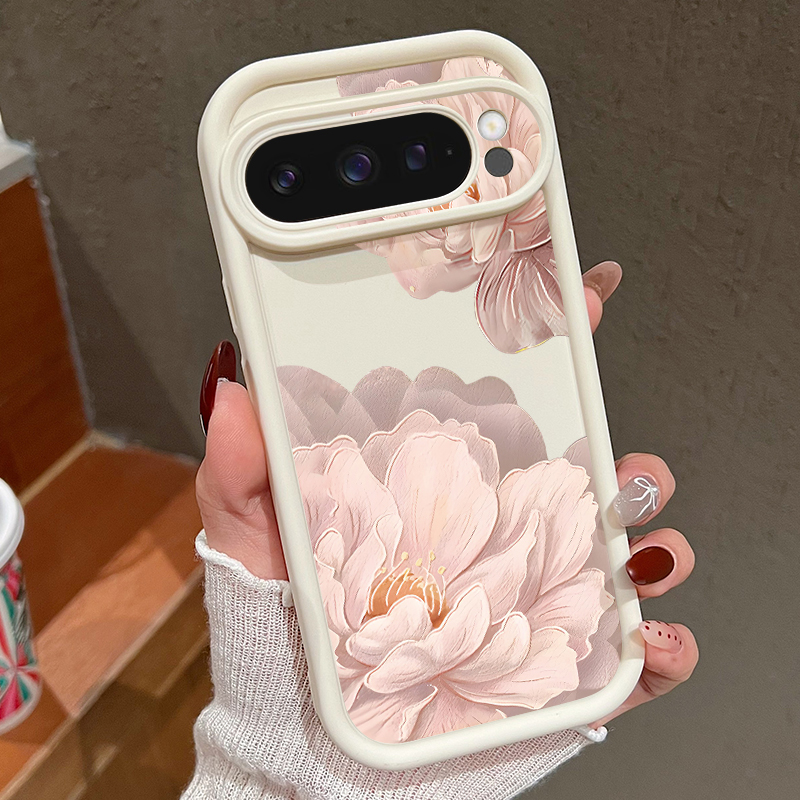 핑크 꽃무늬 소프트 TPU 폰 케이스 (구글 픽셀 10 - Phone Cases Google Pixel 9A 리뷰 및 가격