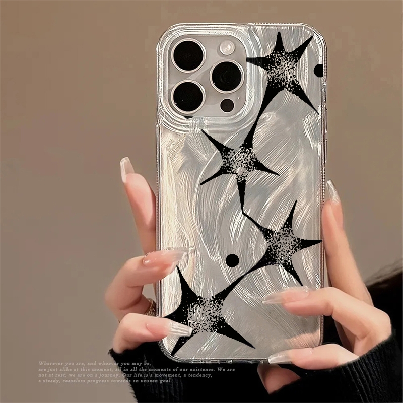 샤이닝 스타 트렌디 패턴 폰 케이스 (아이폰 17, 1 - Phone Cases Trendy 리뷰 및 가격