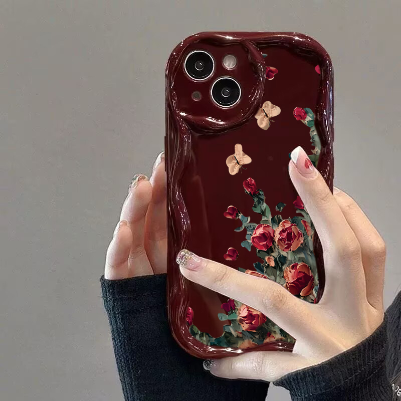 레트로 꽃무늬 유화 디자인 아이폰 17 Pro Max  - Phone Cases Drawing 리뷰 및 가격