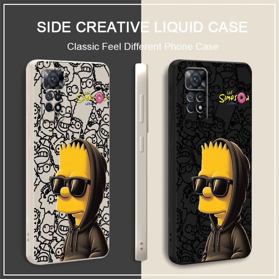 심슨 가족 멋진 바트 케이스 (샤오미 레드미 노트 15 - Phone Cases Redmi 리뷰 및 가격