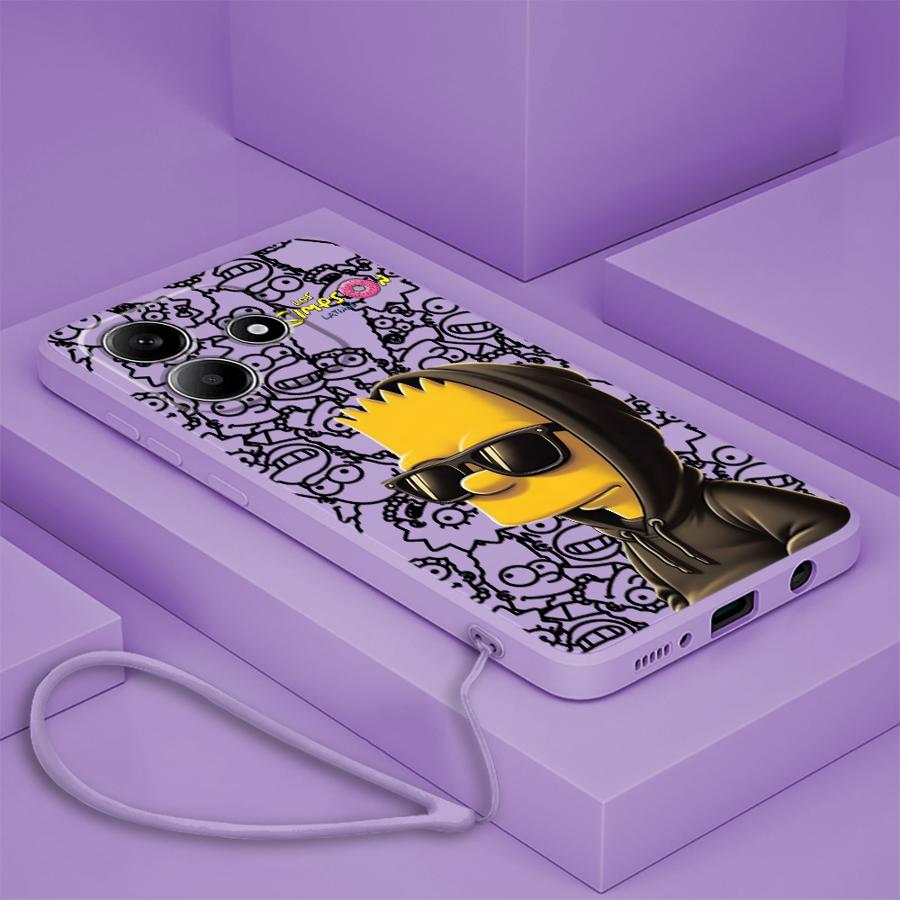 심슨 가족 멋진 바트 케이스 (샤오미 레드미 노트 15 - Phone Cases Redmi 리뷰 및 가격