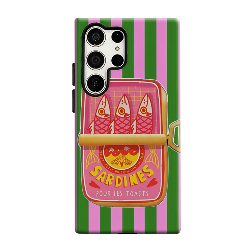 핑크 정어리 캔 폰 케이스 삼성 갤럭시 S25 S26  - Phone Cases You Can Customize 리뷰 및 가격