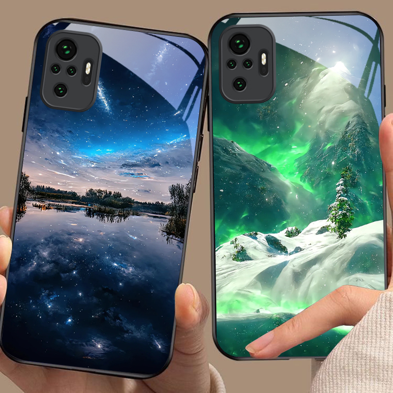 심야의 별자리 성운 레드미 노트 7 8 9 8T 10  - Phone Cases Redmi 리뷰 및 가격