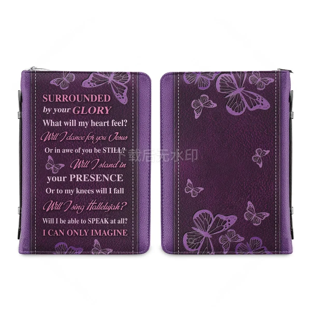 나는 보라색 나비 디자인 성경 커버 케이스, 여성용 성 - Phone Cases You Can Design 리뷰 및 가격