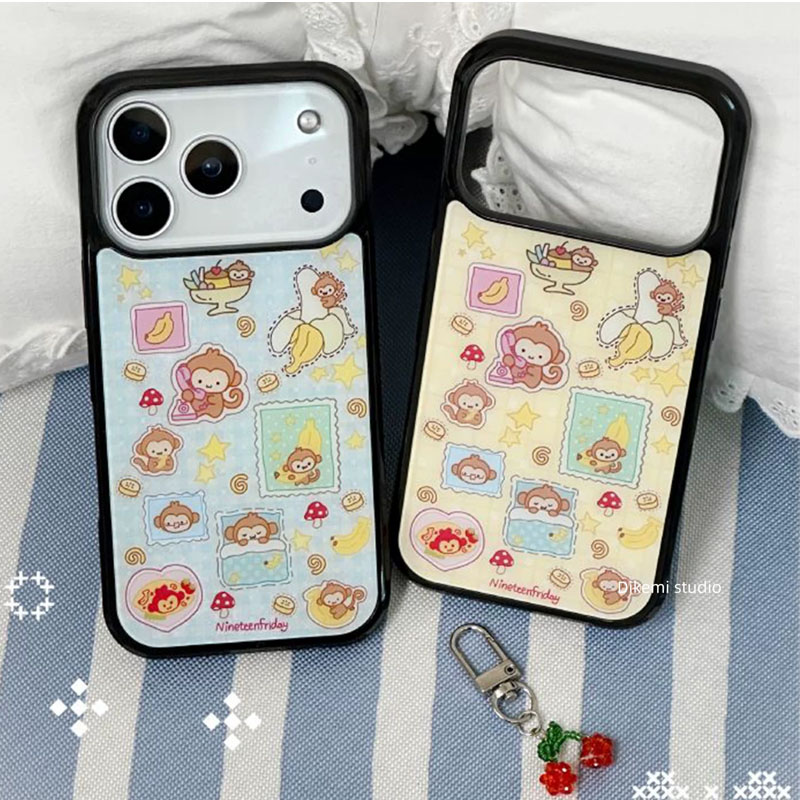 한국 인스 블루 옐로우 몽키 바나나 무광 폰 케이스 아 - Phone Cases Rugged 리뷰 및 가격