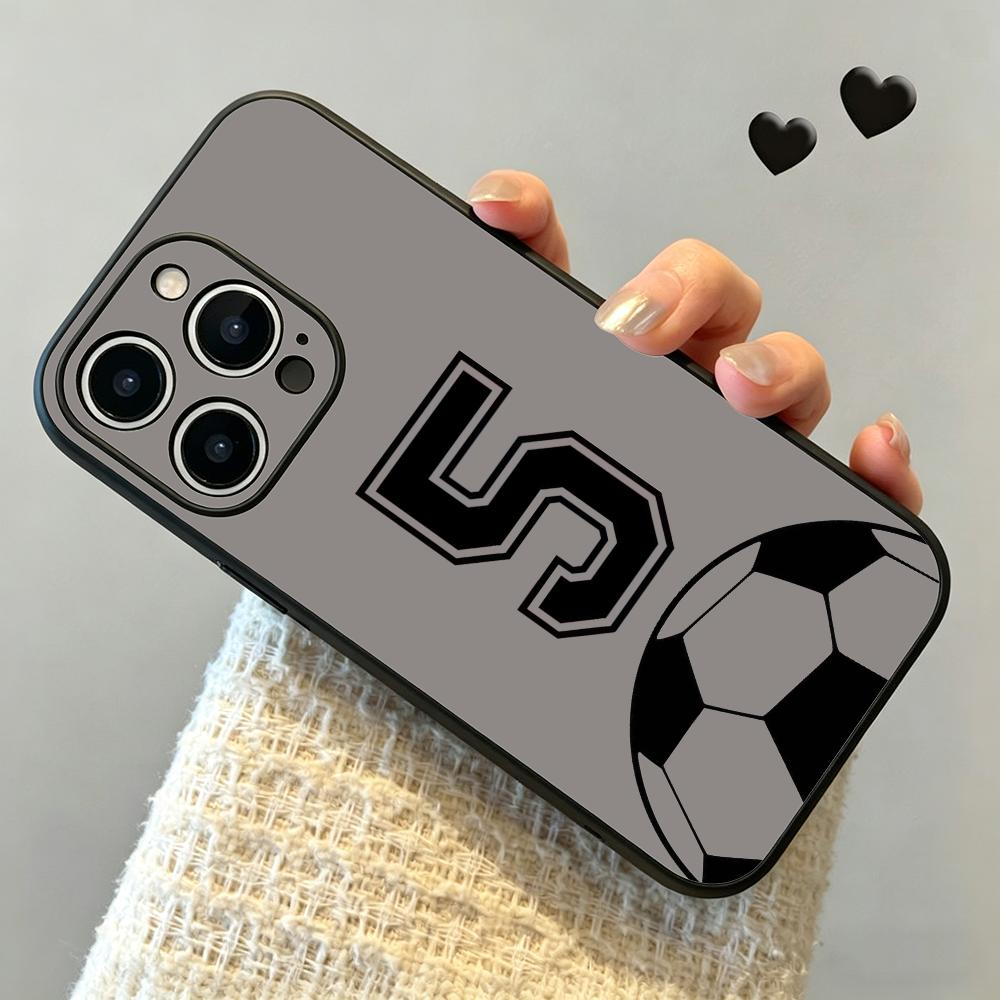 축구 번호 맞춤형 폰 케이스, 부드러운 블랙 충격 방지 - Phone Cases You Can Customize 리뷰 및 가격