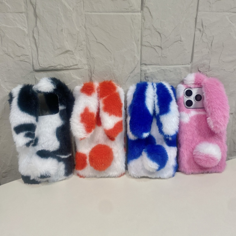 귀여운 토끼 디자인 폭신한 폰 케이스 아이폰 17 16 - Phone Cases Iphone 15 리뷰 및 가격