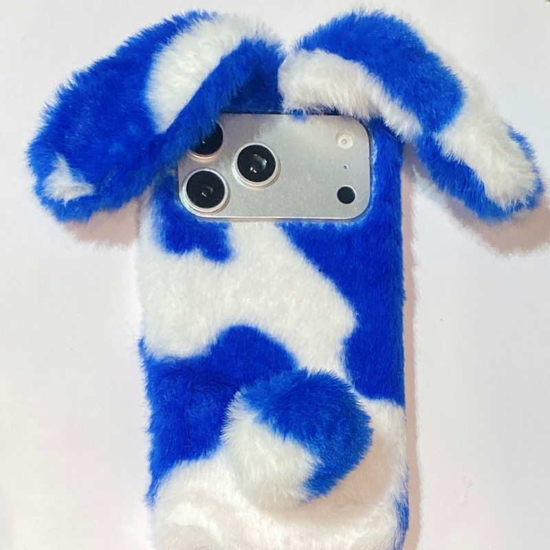 귀여운 토끼 디자인 폭신한 폰 케이스 아이폰 17 16 - Phone Cases Iphone 15 리뷰 및 가격