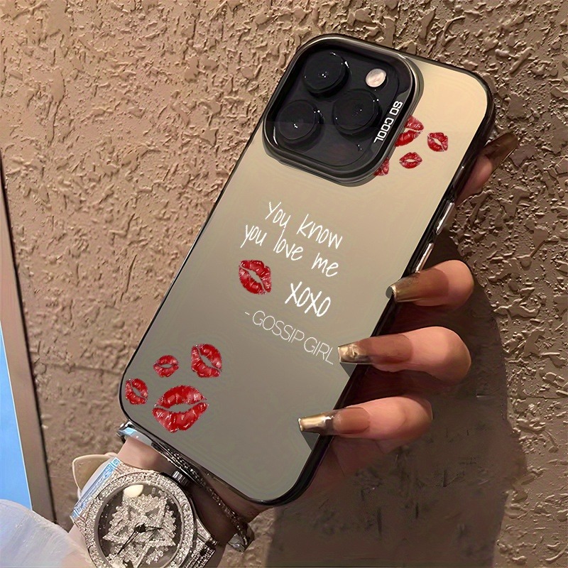 스타일리시한 소문 테마 립 프린트 레이저 디자인의 활력 - Phone Cases You Can Design 리뷰 및 가격