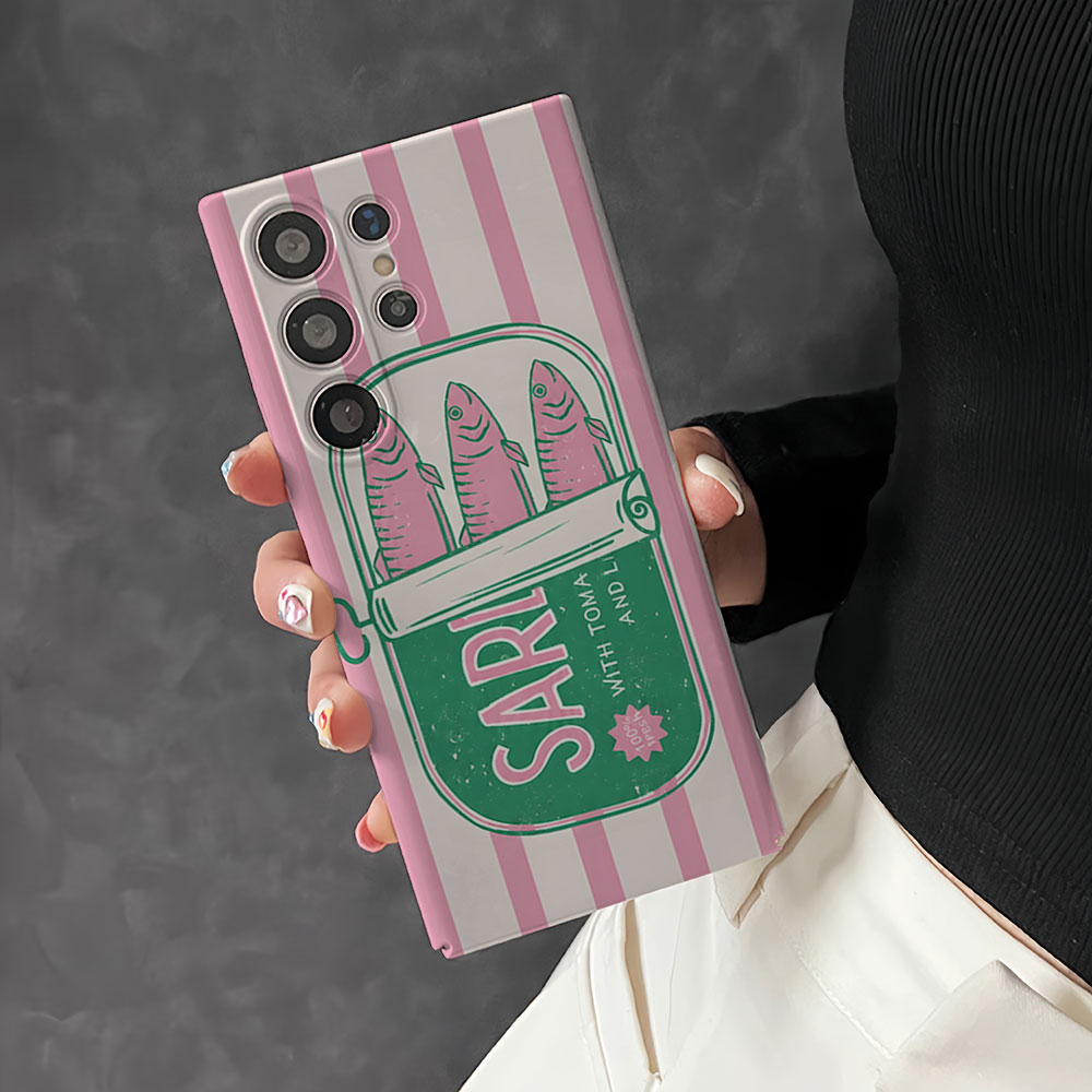 빈티지 정어리 캔 디자인 삼성 갤럭시 S26 S25 S - Phone Cases You Can Customize 리뷰 및 가격