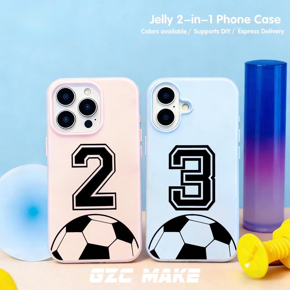 축구 핫 넘버 맞춤형 아이폰 17 16 e 15 14  - Phone Cases You Can Customize 리뷰 및 가격