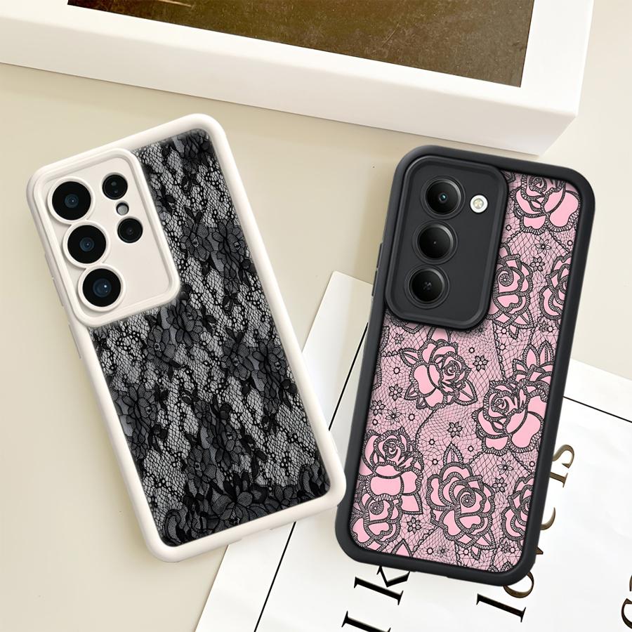 창의적인 레이스 패턴 휴대폰 케이스 (삼성 갤럭시 S2 - Phone Cases Galaxy S26 Ultra 리뷰 및 가격