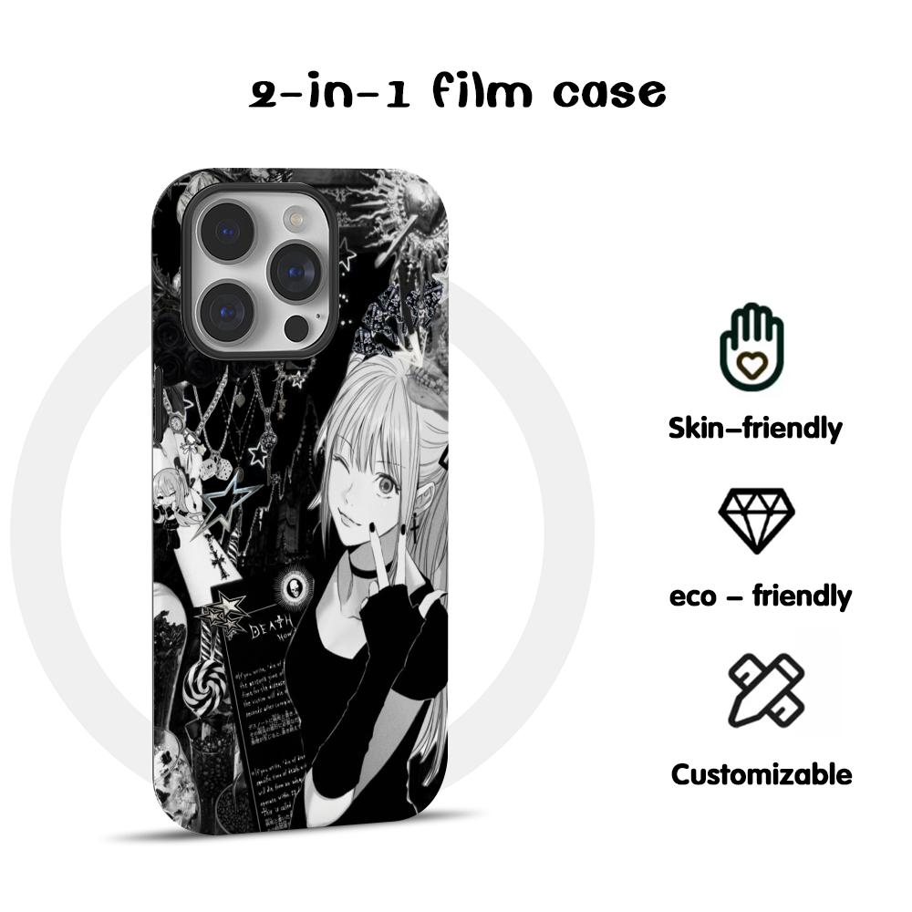 미사 Y2K 걸 데스노트 클래식 애니메이션 폰 케이스  - Phone Cases Anime 리뷰 및 가격