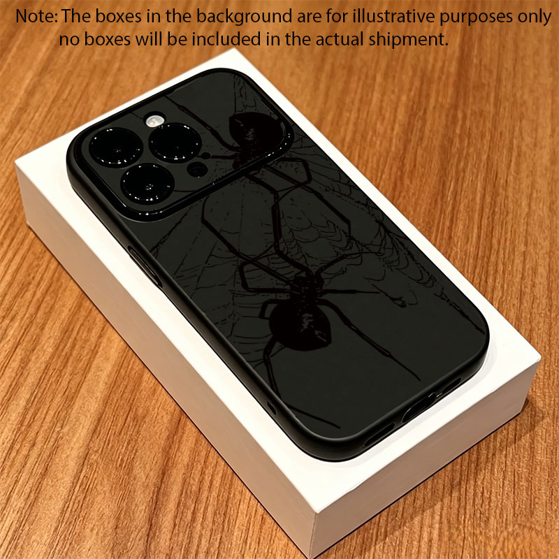 멋진 블랙 스파이더 패턴 아이폰 11 12 13 14  - Phone Cases Rugged 리뷰 및 가격